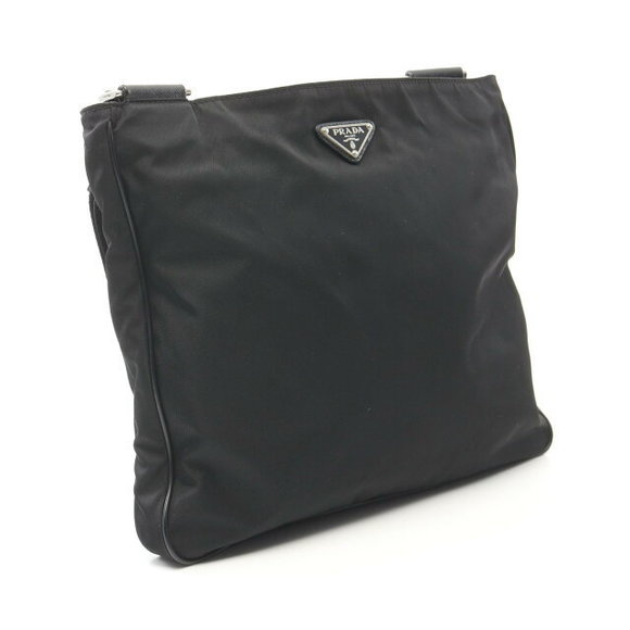 Prada Black Bag Shoulder VIAGGIO - Picture 1 of 7